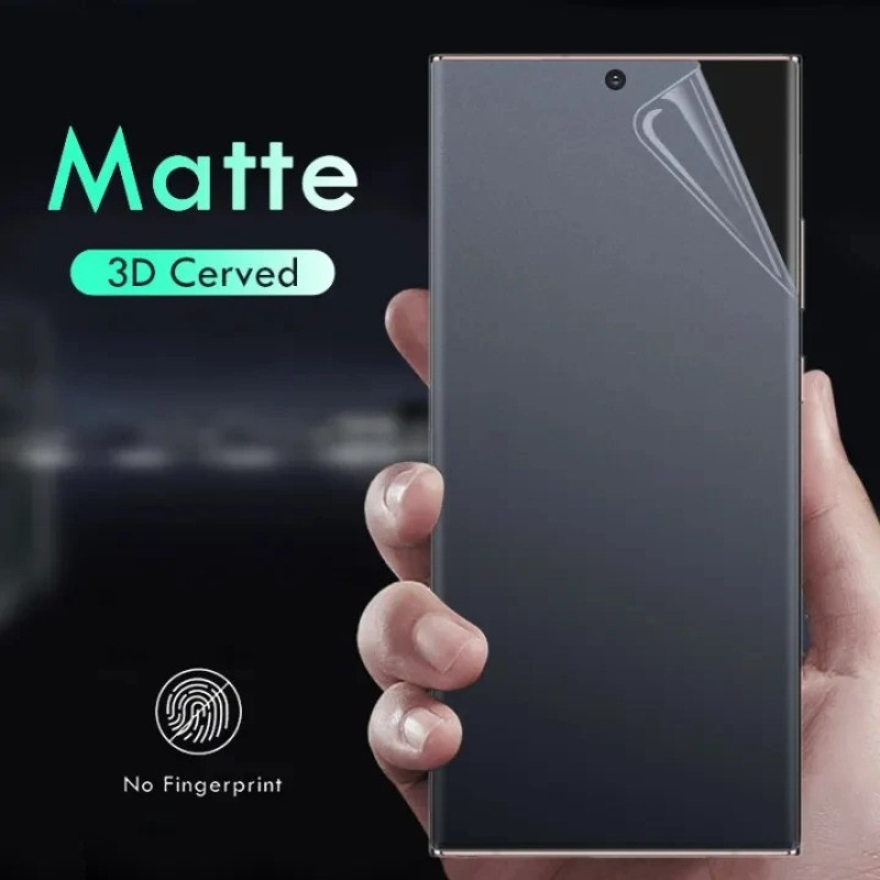 SamsungA06 SamsungA56 2 Chiếc 200D Full Cover Matte Frosted HD Clear Soft Hydrogel Film Cho Samsung 