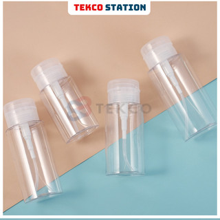 Chai Lọ Chiết Nước Tẩy Trang, Toner Có Nút Nhấn (120ml/150ml/200ml) - Chai Chiết Mỹ Phẩm, Dung Dịch