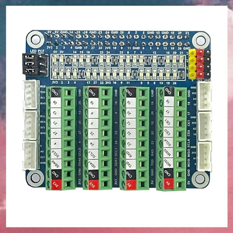 (X J B F) Bảng mở rộng PCF8591 LED GPIO IO Test ADC / Bảng cảm biến dành cho người mới bắt đầu