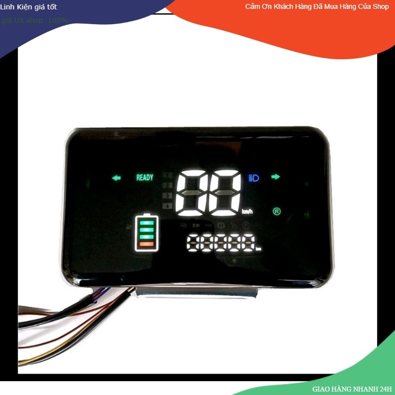 Đồng Hồ Vuông Xe Điện M133, 133S