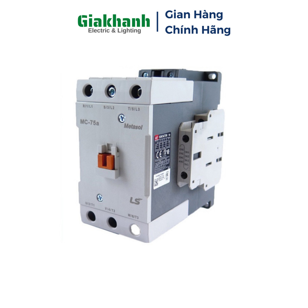 Khởi Động Từ – Contactor LS MC-75a 220V 75A 37kW 2NC+2NO