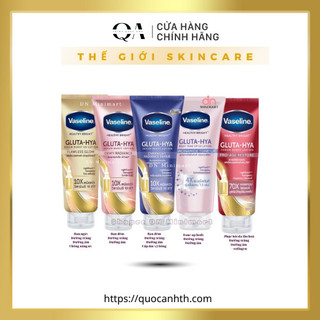 Sữa dưỡng thể vaseline healthy bright gluta hya serum 10x 300ml