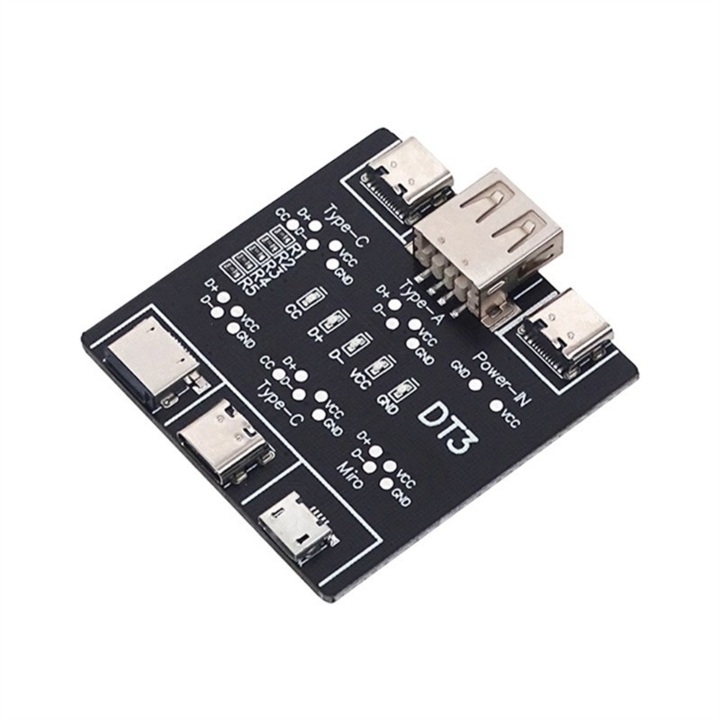 QUU USB Data Cable Test PCBUSB Data Cable Test Board Máy dò nhanh Phụ kiện công cụ cho cáp dữ liệu b
