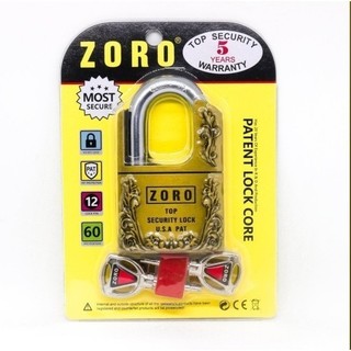 Ổ khóa zoro veison cc6 bông lúa chống cắt chính hãng