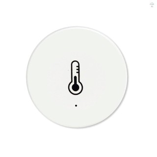 Hilivn) Cảm biến độ ẩm nhiệt độ ZigBee có chức năng báo động Điều khiển ứng dụng Màn hình độ ẩm nhiệt độ trong nhà Máy đo nhiệt độ thông minh Máy đo độ ẩm không dây Mini cho văn phòng tại nhà