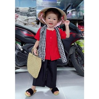 Khăn Rằn Bà Ba Cho Bé Trai, Bé Gái