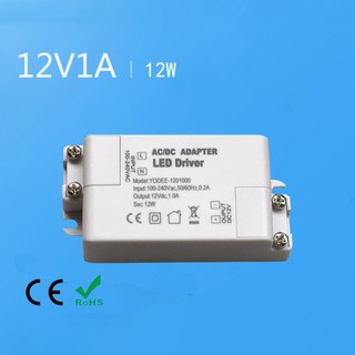 Bộ nguồn led hiệu suất ổn định bộ nguồn dc12v12w nguồn điện ac sang dc