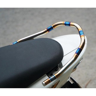 [ Inox khò màu ] Tay sách wave inox 304 dành cho wave 50cc, 100 + wave 110, Cảng sau wave, Tay xách wave 50cc