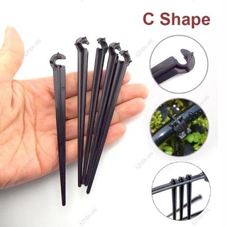 Giá đỡ vòi tưới vườn 11cm 4 / 7 giá đỡ ống bằng nhựa cố định thân hỗ trợ giá đỡ 4 / 7 phụ kiện hệ thống tưới nhỏ giọt f @ vn