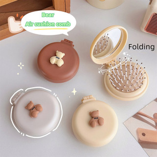  Yoyo Lược Gương Dễ Thương Gấp Túi Khí Tích Hợp Nhỏ Gọn Và Di Động Mini Đệm Không Khí Dành Cho Bé Gái Sinh Viên Lễ Hội Quà Tặng Ins Hàn Quốc 