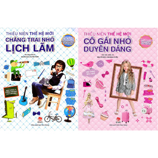 Sách - combo 2 cuốn thiếu niên thế hệ mới - chàng trai nhỏ lịch lãm & cô gái nhỏ duyên dáng - nxb kim đồng