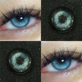 1 đôi JeweLens Omega Blue Colored Contact Lens 14,2mm