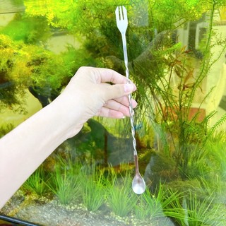 Thìa pha chế bar spoon 26cm hoặc 32cm (thìa bar, muỗng khuấy, thìa khuấy) - Muỗng Pha Chế Bartender