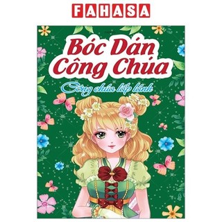 Sách bóc dán công chúa - công chúa lấp lánh