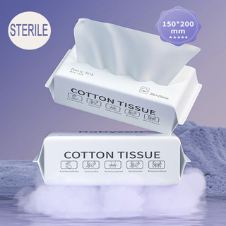 100% Sẵn Sàng Cho Điểm Khăn Rửa Mặt Dùng Một Lần Làm Bằng Cotton Nguyên Chất Làm Dày Làm Sạch Và Tẩy Trang Khăn Lau Mặt Có Thể Chiết Xuất