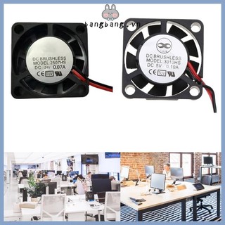 Quạt không chổi than siêu nhỏ Bang Điện DC5V 12V 24V 2507 Quạt làm mát Mini nhỏ