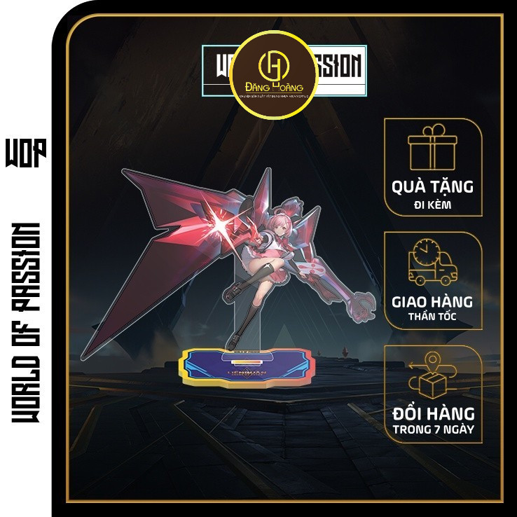 Mô Hình Nhân Vật Violet Thứ nguyên Vệ Thần Trong Game Liên Quân Mobile_ĐH