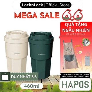 Bình giữ nhiệt LocknLock 460ml Vacuum Coffee Tumbler bằng thép không gỉ 316L sơn tĩnh điện LHC3329 - HAPOS OFFICIAL