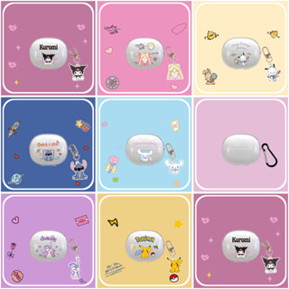 Cho Baseus AirGo AS01 ốp tai ng Dành Tai Nghe Bản Vẽ Trong Suốt Dễ Thương