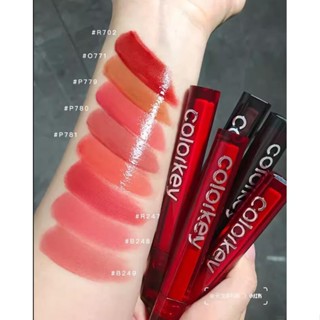 Colorkey Colorkey Colorkey Son Bóng Nhung Gương Đen Son Môi Son Bóng Son Bóng Dung Tích Lớn 3g