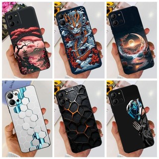 Infinix Hot 11 2022 Ốp Lưng Hot11 (2022) X675 2024 Họa Tiết Thời Trang Mới Ốp Điện Thoại TPU Silicon Mềm