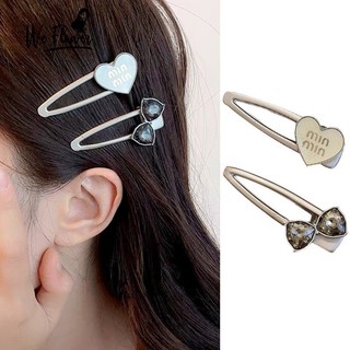 Chúng tôi hoa chữ hàn quốc trái tim pha lê nơ kẹp tóc cho nữ bé gái mặc hàng ngày kẹp tóc barrette bobby chân phụ kiện tóc