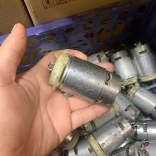 Motor 655 tháo máy 18v , động cơ rs655 kèm nhông 13 răng