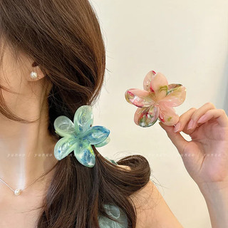 Kẹp tóc hoa đầy màu sắc phong cách Hàn Quốc Kẹp tóc nữ mùa hè Lily Shark Clip