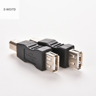 E-woitd usb type a female sang usb type b male converter conector hnvn