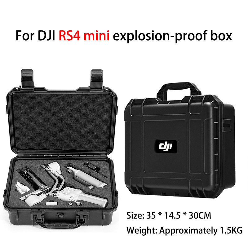 Dành cho túi đựng an toàn chống cháy nổ mini DJI RS4, hộp đựng vai đơn mini RS4 chống rơi và chống n
