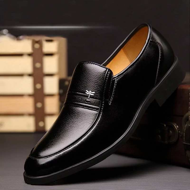 [PS104] Giày tây nam - giày da nam, đế rất êm tăng chiều cao 5cm đã khâu đế, chính hãng