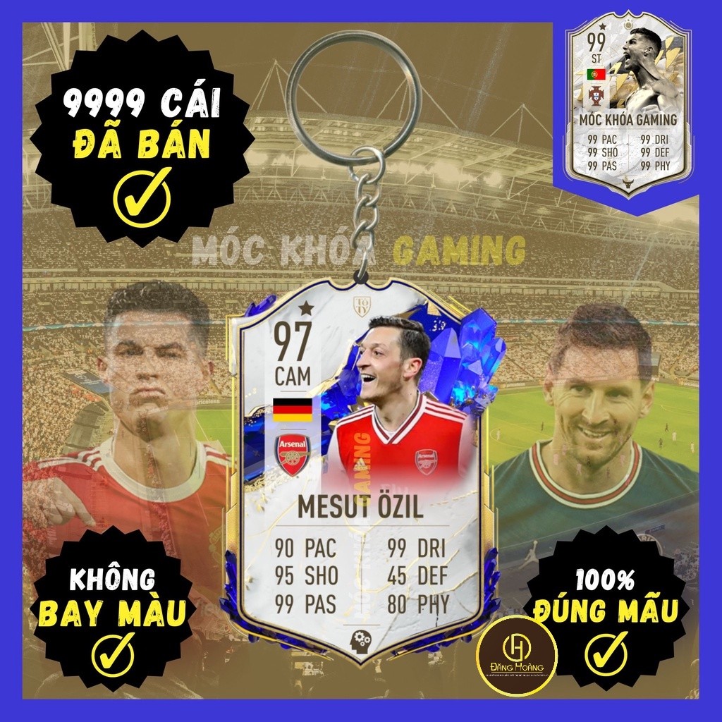 Móc Khóa M. Ozil Huyền Thoại TOTY