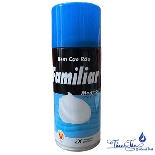 Kem Bọt Cạo Râu Chuyên Nghiệp Familiar Menthol Shaving Cream 300ml