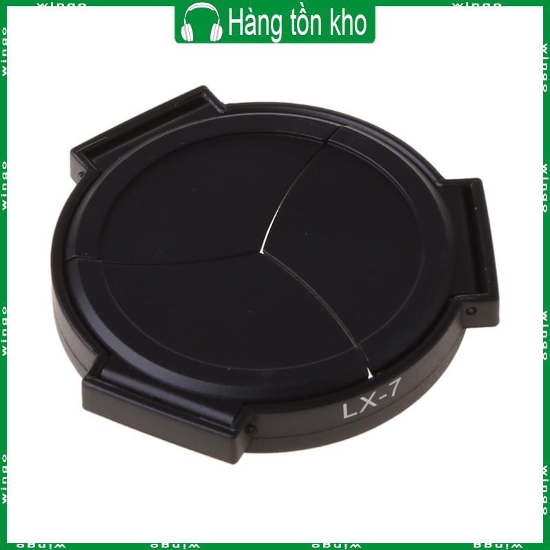 Win Auto Self-Retaining Open Close Lens Cap Cover cho Panasonic cho LUMIX LX-7 Camer