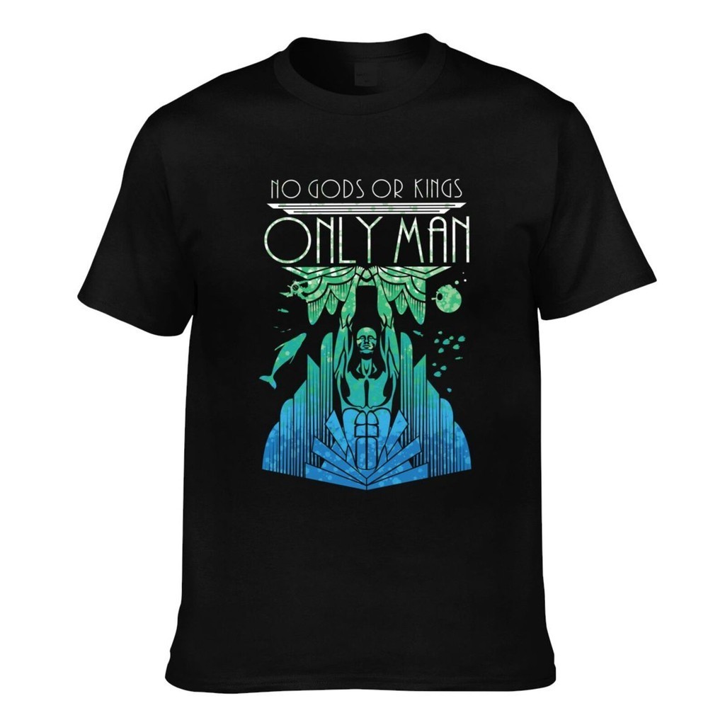 Áo thun thời trang No Gods Or Kings Only Man Funny Men Mặc hàng ngày