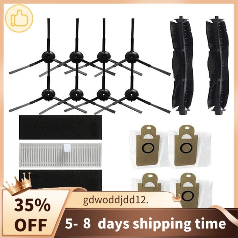 Bàn Chải Bên Cao Cấp Lau Bộ Lọc Bụi Túi Con Lăn Bàn Chải Thay Thế Phụ Kiện Cho Neabot N1 N1 Plus Cho
