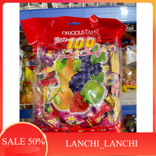 Kẹo trái cây fruit 100, kẹo trái cây tổng hợp