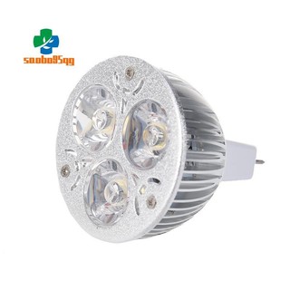 Bóng đèn led 3w 12-24v mr16 màu trắng ấm 3 đèn led chỉ có bóng đèn