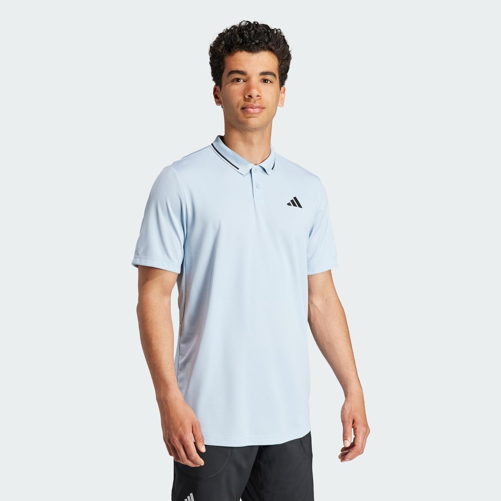 Adidas Quần vợt Áo Polo Piqué Tennis Club Nam Màu xanh da trời IJ4891