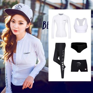 Hàn Quốc Mới Bộ Đồ Lặn Chia Quần Dài Tay Đồ Bơi Chống Nắng Lướt Lặn Coup
