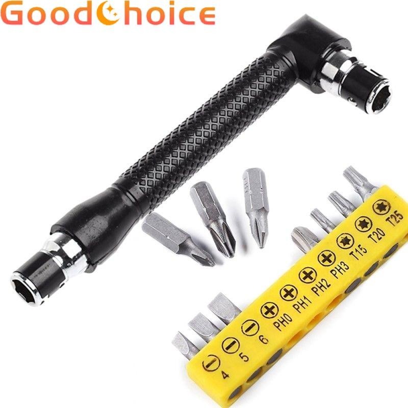 Wrench Repair L-shaped Screwdriver Spanner Double Twin Socket Accessory