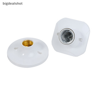 Bigdealshot E27 Giá đỡ bóng đèn LED Giá đỡ ổ cắm tròn Đế treo đèn Ổ cắm đế công nghiệp Giá đỡ đèn tường BBS