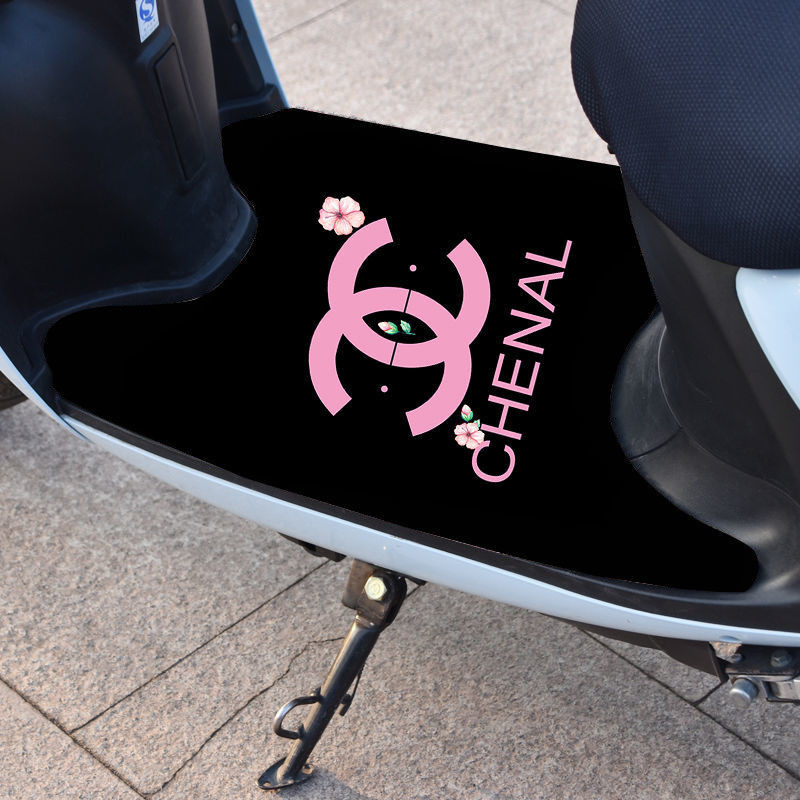 Xe Điện Chân Thảm Pin Xe Bàn Đạp Chân Thảm Xe Máy Chân Thảm Chống Trơn Trượt Thảm Tự @