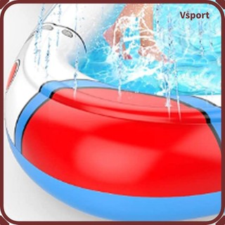 Vsport Máy phun nước bơm hơi trong bể bơi Airship Xuất hiện công ty Sprinkler Pad dành cho trẻ em để chơi ngoài trời ở sân sau