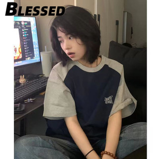 Blessed áo phông áo thun nữ croptop baby tee Cổ điển Hàn Phong phổ biến Dễ thương A29J0YD 20Z240512