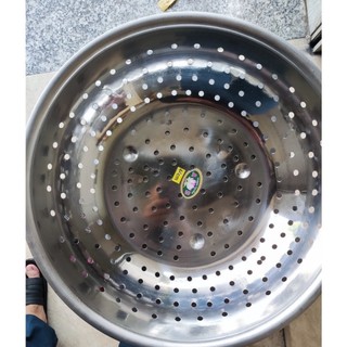 Rổ inox lỗ lớn dày size 30cm-38cm
