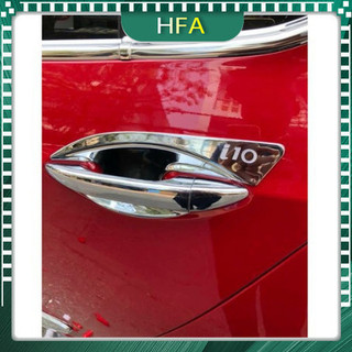 Ốp tay cửa, hõm cửa mạ crom theo xe hyundai grand i10 2015 - 2021 - hfa