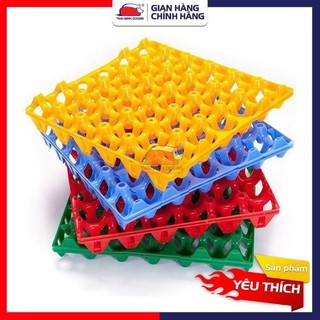 Set 2 Vỉ nhựa, khay nhựa đựng trứng lớn 30 quả DQ. Đựng trứng gà, trứng vịt