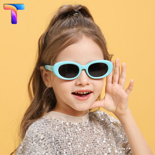 [Nhiều Màu] Mắt kính râm mát trẻ em trai gái phân cực Polarized tròn 7138