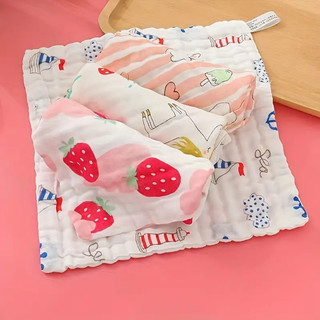 Khăn mặt sữa cotton 4 lớp , khăn mềm mịn cao cấp, họa tiết đáng yêu cho bé
